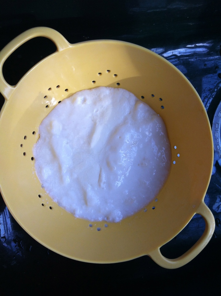 I let my kefir sit long enough to get creamy, but sourness does increase with time. 